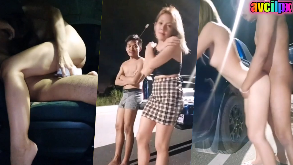 คลิปโป๊ตั้งกล้องXXX ไอ้หนุ่มโรงงานระยองเลิกงานกะดึกจอดรถเย็ดกับแฟนหลังเที่ยงคืนล่อกันในรถกระบะซิ่งข้างรถมีเอาด้วยแนวเอ้าดอร์โคตรจะเสียวบ้านๆเย็ดกันโคตรเสียว